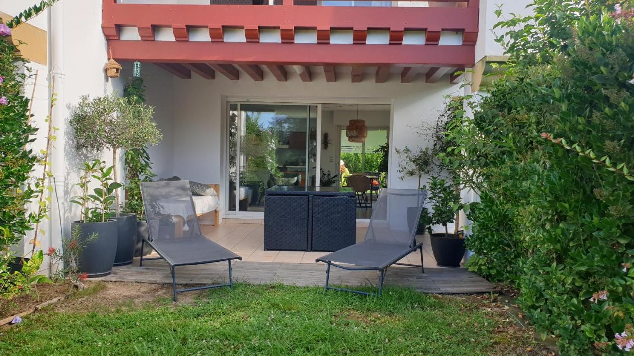 Appartement Calme Avec Jardin Bidart Biarritz מראה חיצוני תמונה