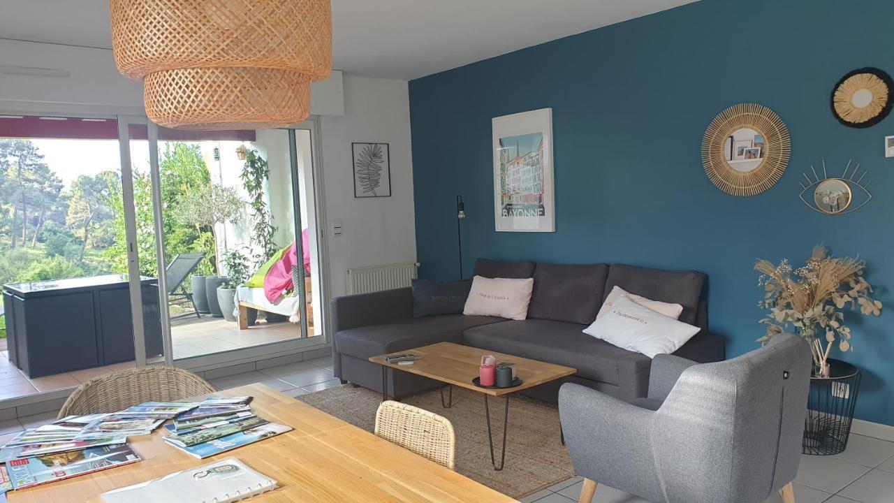 Appartement Calme Avec Jardin Bidart Biarritz מראה חיצוני תמונה