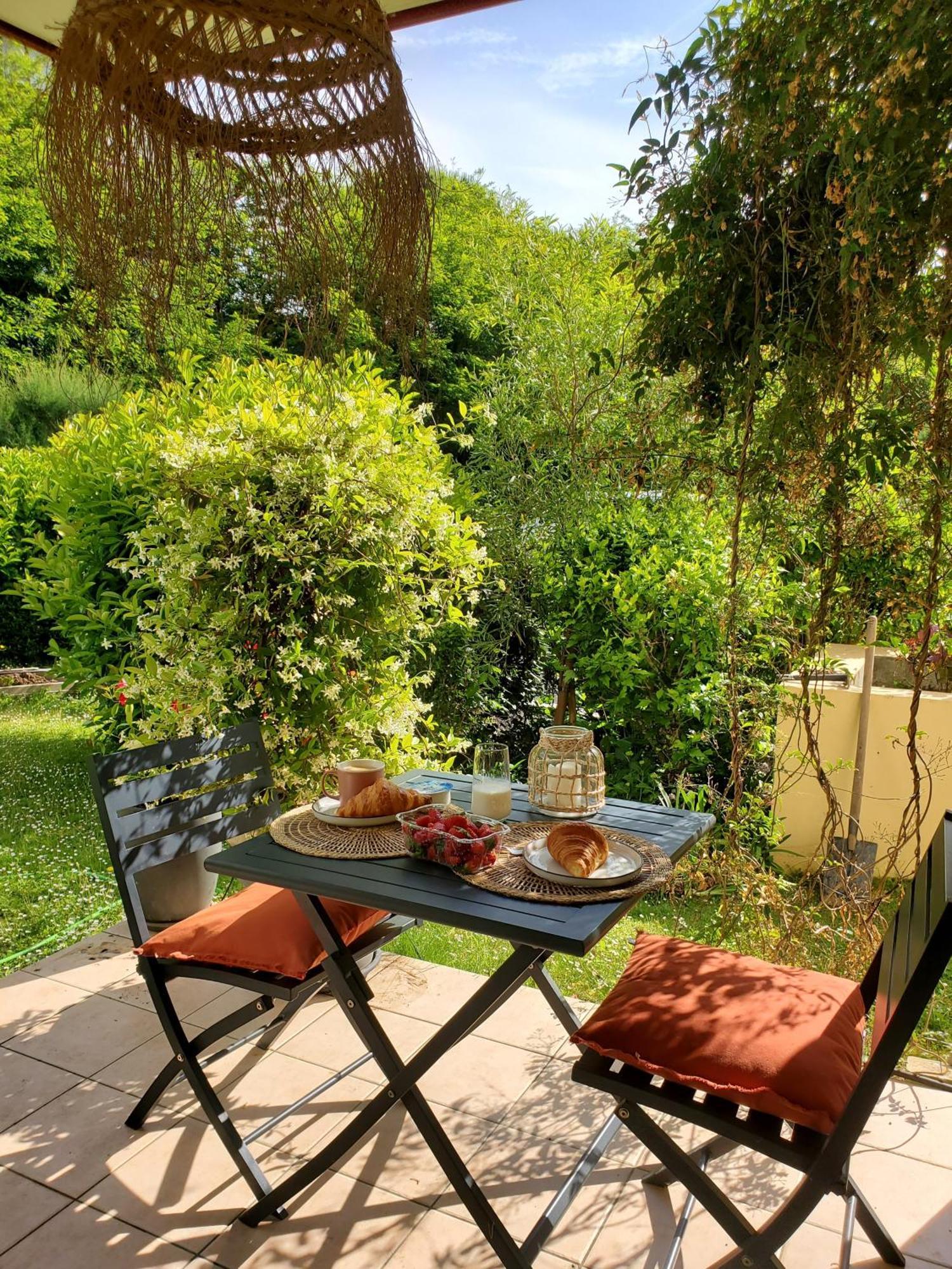 Appartement Calme Avec Jardin Bidart Biarritz מראה חיצוני תמונה